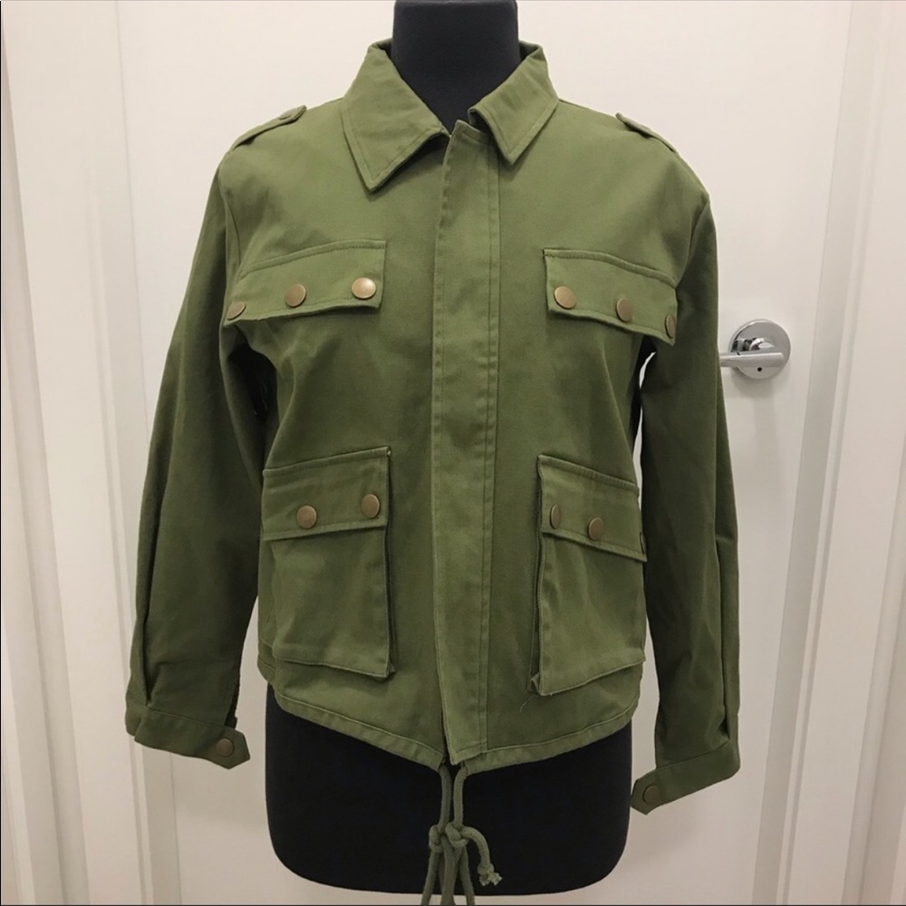 Army green Coat S